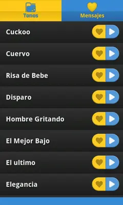 Tonos Para Mensaje android App screenshot 1