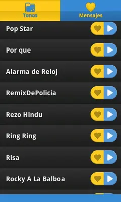 Tonos Para Mensaje android App screenshot 3