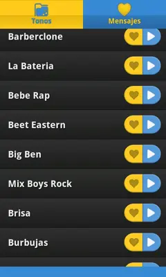 Tonos Para Mensaje android App screenshot 6